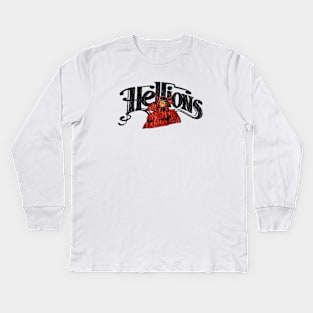 Defunct - Hartford Hellions Soccer 1980 Kids Long Sleeve T-Shirt